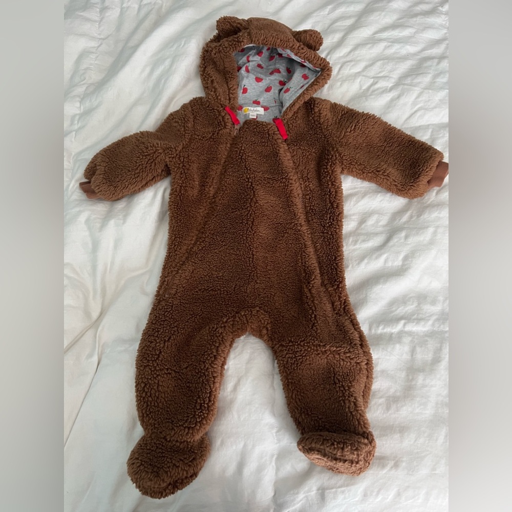 Baby Boden Cozy Bear Pram Suit 6-12 months